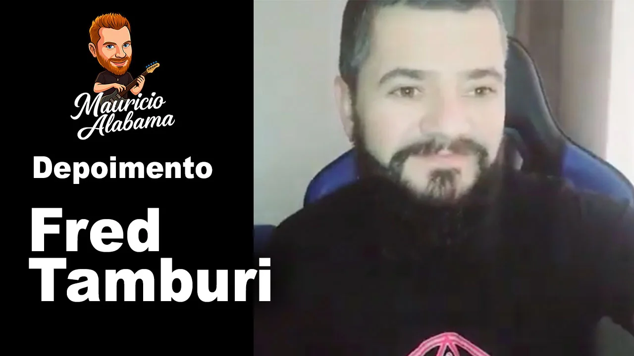 Depoimento de Fred Tamburi sobre o Dominando a Guitarra Técnica